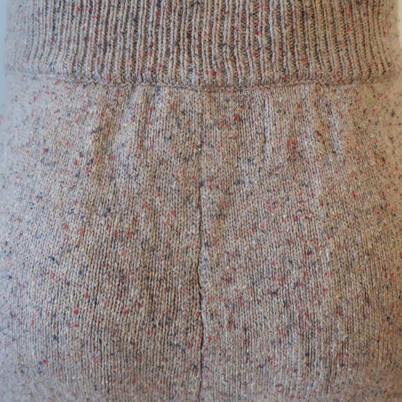 Womens 2PC The Bright Side Tan Speckled Knit Bralette Crop Tank & Jogger Pant S - Picture 12 of 14